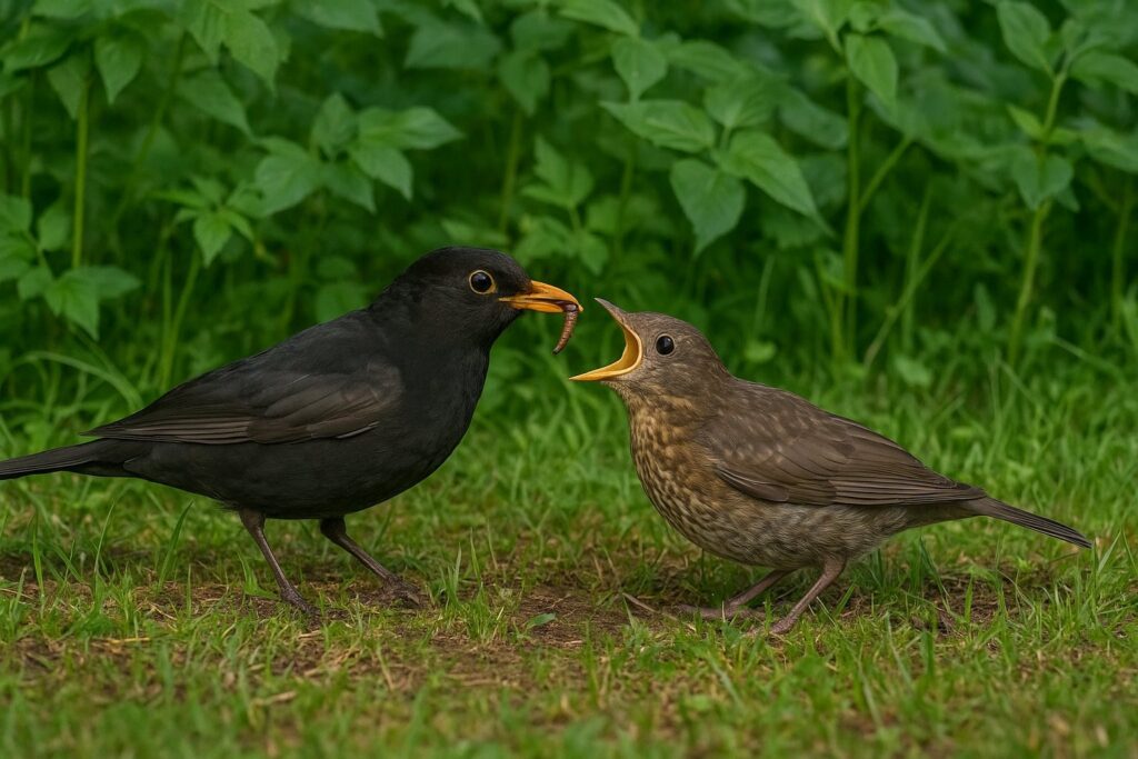 Amsel - Gesänge und Rufe