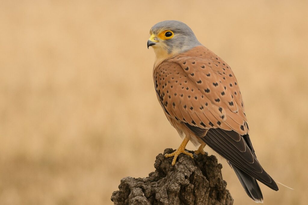 Turmfalke Gesänge und Rufe