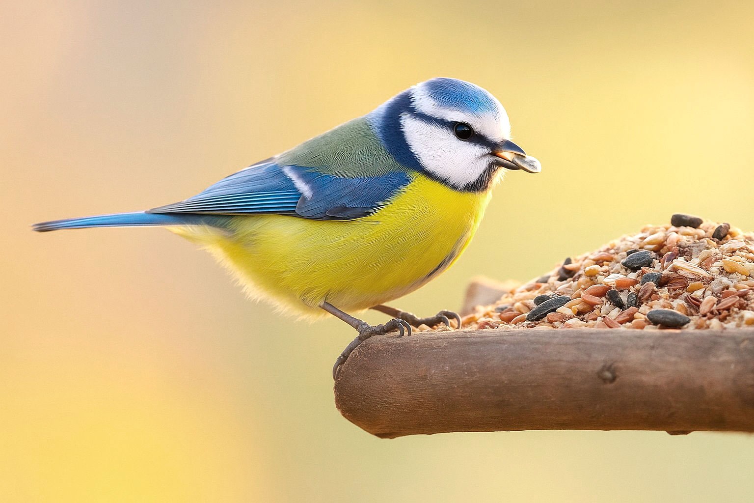 Blaumeise Gesänge und Rufe